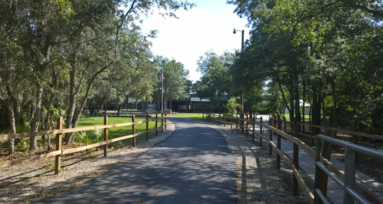 Pavilion Driveway